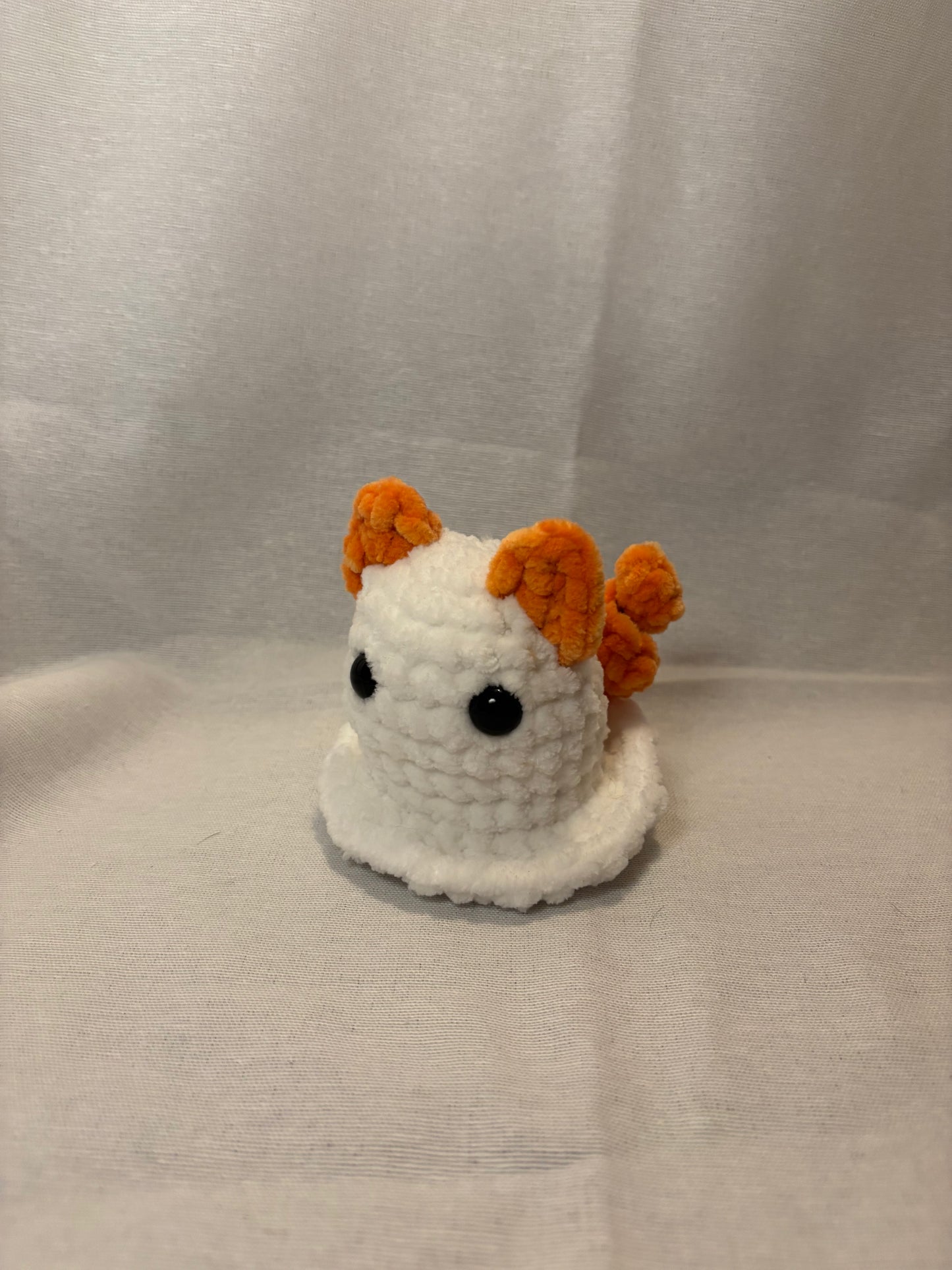 Pumpkin Ghost Cat